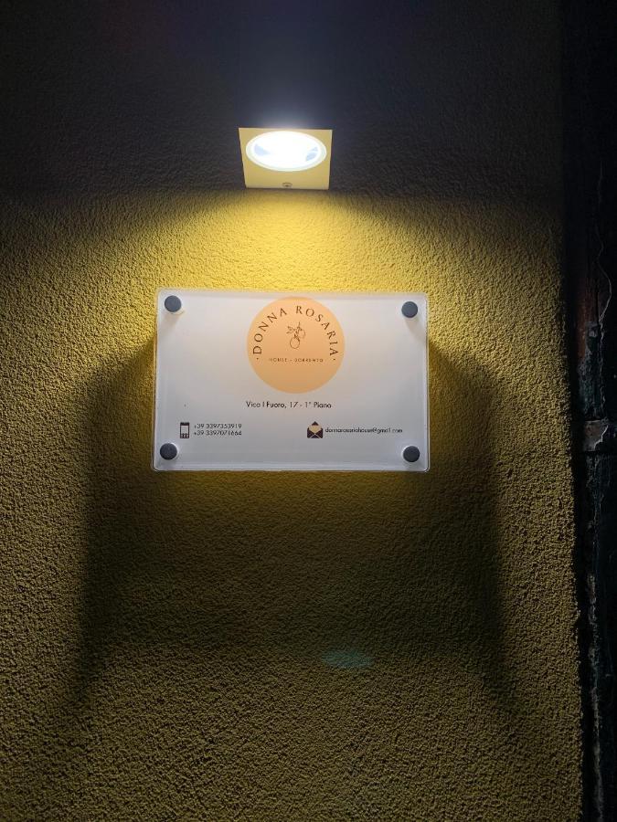 Apartamento Donna Rosaria House Península Sorrentina Exterior foto